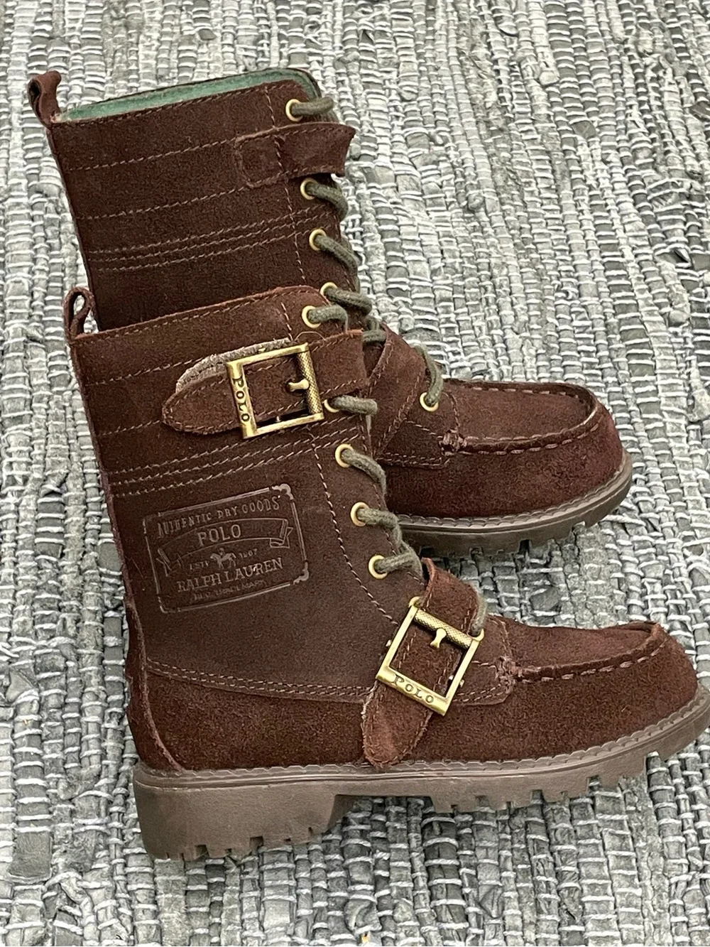 Polo by Ralph Lauren Leather Radbourne Boot, NWOT